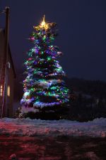 Rozsvěcování vánočního stromku